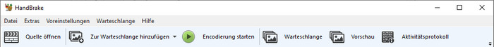 Starten Sie das Kopieren einer geschützten DVD mit HandBrake