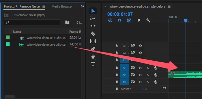 Premiere Pro Noise Reduction 1