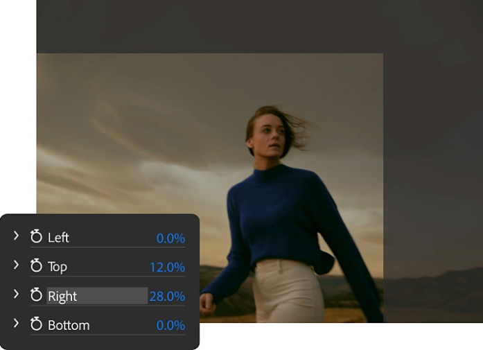 crop settings in pp
