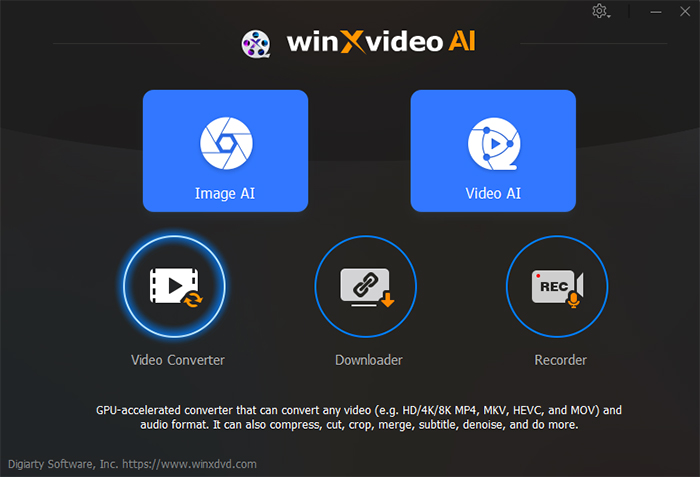 Best MKV to MP4 converter - Winxvideo AI